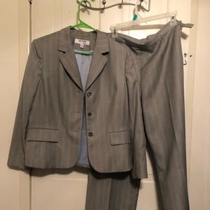 2 piece pants suit